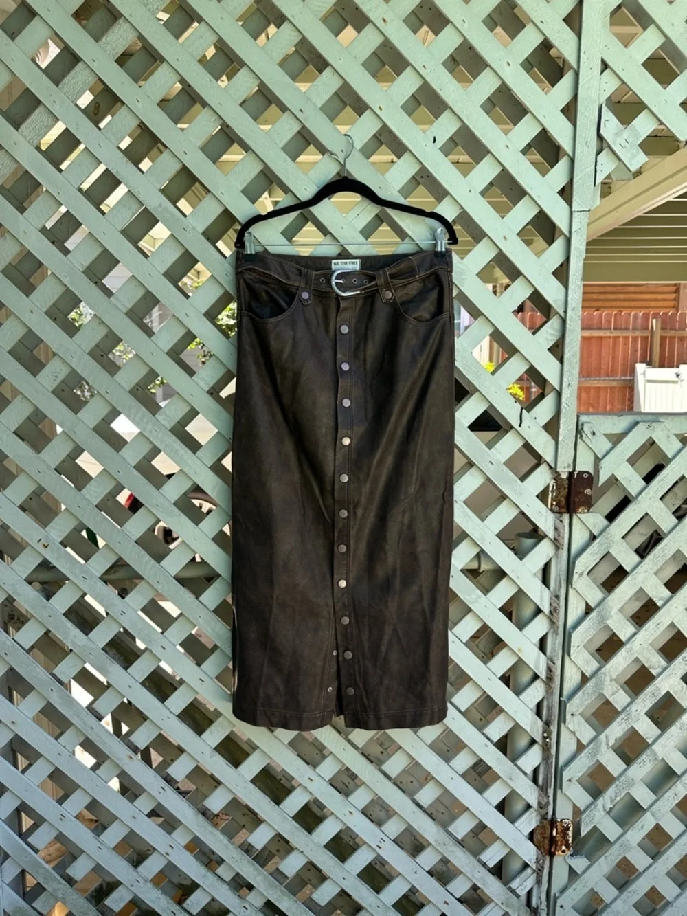 Free people Astoria Vegan Maxi Skirt